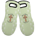 Easter Cross Neoprene Oven Mitts - Set of 2