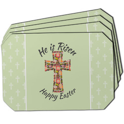 Easter Cross Dining Table Mat - Octagon