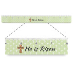 Easter Cross Plastic Ruler - 12"