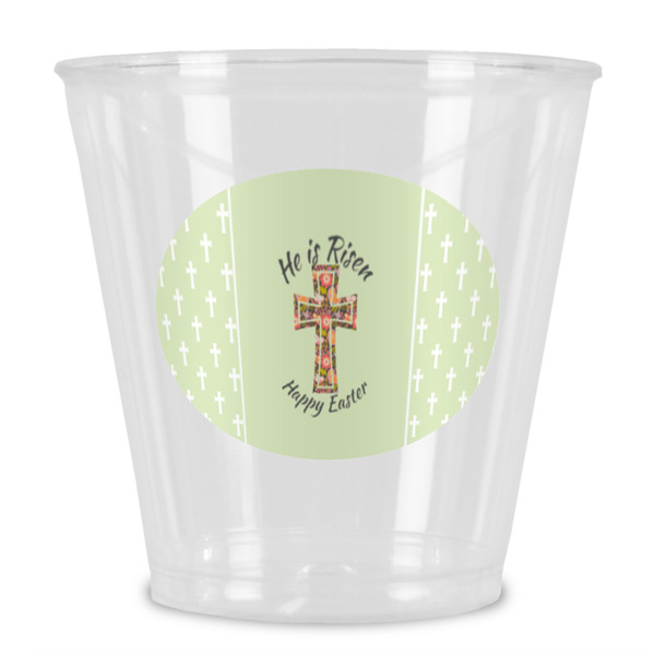 Custom Easter Cross Plastic Shot Glass