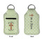 Easter Cross Sanitizer Holder Keychain - Small APPROVAL (Flat)