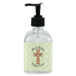 Easter Cross Glass Soap & Lotion Bottle - Single Bottle