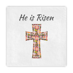 Easter Cross Standard Decorative Napkins