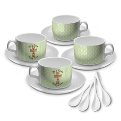 Easter Cross Tea Cup - Set of 4