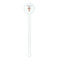 Easter Cross White Plastic 5.5" Stir Stick - Round - Single Stick