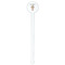 Easter Cross White Plastic 7" Stir Stick - Round - Single Stick