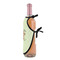 Easter Cross Wine Bottle Apron - DETAIL WITH CLIP ON NECK