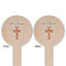 Easter Cross Wooden 6" Food Pick - Round - Double Sided - Front & Back