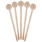 Easter Cross Wooden 7.5" Stir Stick - Round - Fan View