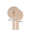 Easter Cross Wooden 7.5" Stir Stick - Round - Single Sided - Front & Back