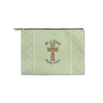 Easter Cross Zipper Pouch - Small - 8.5"x6"