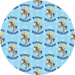 Custom Prince Multipurpose Round Labels - 4" (Personalized)