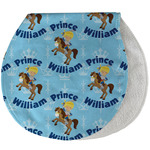 Custom Prince Burp Pad - Velour w/ Name All Over