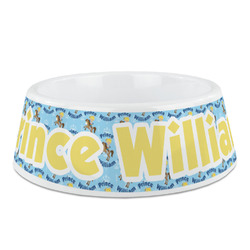 Custom Prince Plastic Dog Bowl - Medium (Personalized)