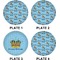 Custom Prince Set of Lunch / Dinner Plates (Approval)