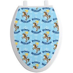 Custom Prince Toilet Seat Decal - Elongated (Personalized)
