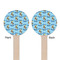Custom Prince Wooden 7.5" Stir Stick - Round - Double Sided - Front & Back