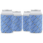 Prince Can Cooler (12 oz) - Set of 4 w/ Name All Over