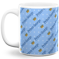 Prince 11 Oz Coffee Mug - White (Personalized)