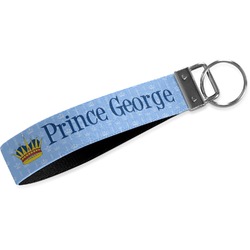 Prince Webbing Keychain Fob - Large (Personalized)