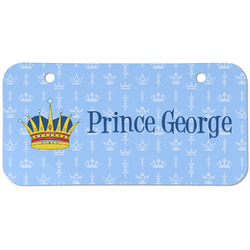 Prince Mini/Bicycle License Plate (2 Holes) (Personalized)
