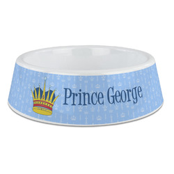 Prince Plastic Dog Bowl - Large (Personalized)