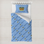 Prince Toddler Bedding w/ Name All Over