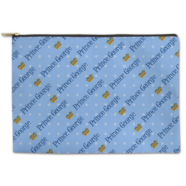 Custom Prince Zipper Pouch - Large - 12.5"x8.5" (Personalized)