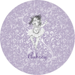 Ballerina Multipurpose Round Labels - 1" (Personalized)