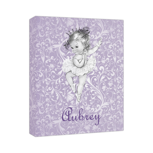 Custom Ballerina Canvas Print - 11x14 (Personalized)