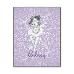 Ballerina Wood Print - 11x14 (Personalized)