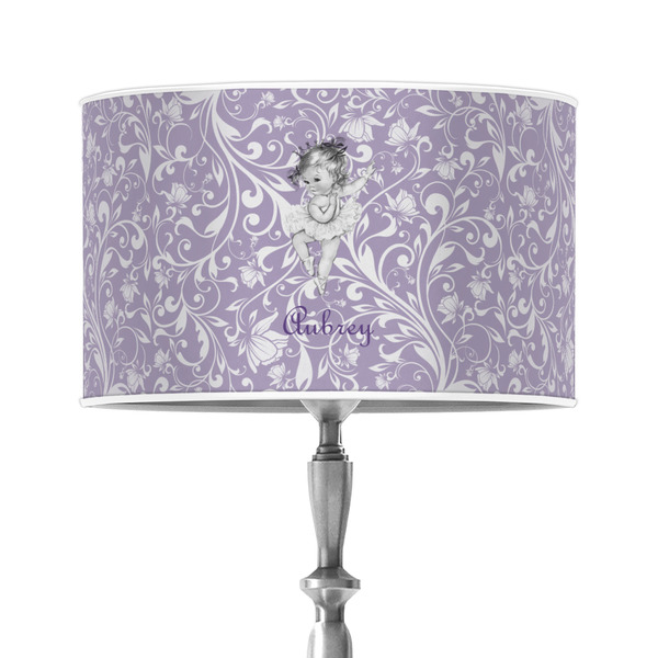 Custom Ballerina 12" Drum Lamp Shade - Poly-film (Personalized)