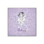 Ballerina Wood Print - 12x12 (Personalized)