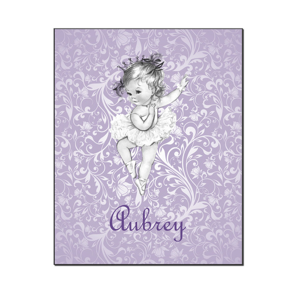 Custom Ballerina Wood Print - 16x20 (Personalized)