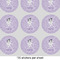 Ballerina 2" Multipurpose Round Labels - Sheet