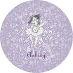 Ballerina Multipurpose Round Labels - 2" (Personalized)