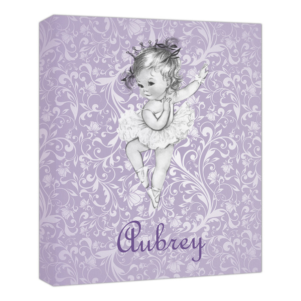 Custom Ballerina Canvas Print - 20x24 (Personalized)