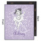 Ballerina 20x24 Wood Print - Front & Back View