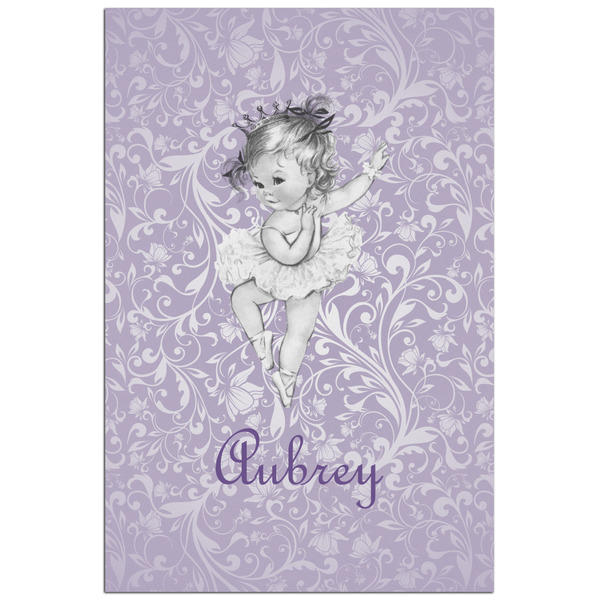 Custom Ballerina Poster - Matte - 24x36 (Personalized)