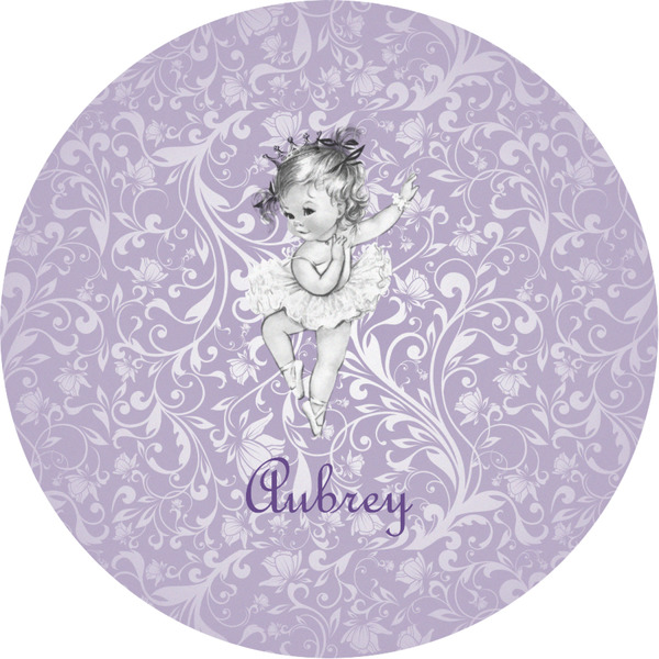 Custom Ballerina Multipurpose Round Labels - Custom Sized (Personalized)