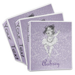 Ballerina 3-Ring Binder (Personalized)