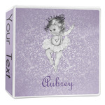 Ballerina 3-Ring Binder - 2 inch (Personalized)