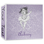 Ballerina 3-Ring Binder - 3 inch (Personalized)