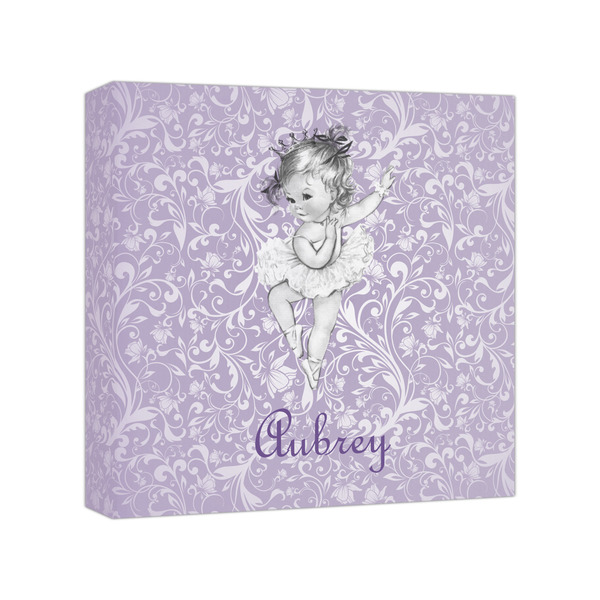 Custom Ballerina Canvas Print - 8x8 (Personalized)