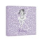 Ballerina 8x8 - Canvas Print - Angled View