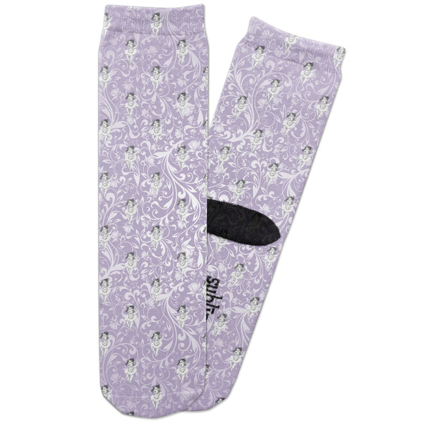 Custom Ballerina Adult Crew Socks