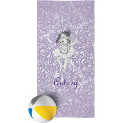 Ballerina Beach Towel (Personalized)