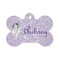 Ballerina Bone Shaped Dog Tag