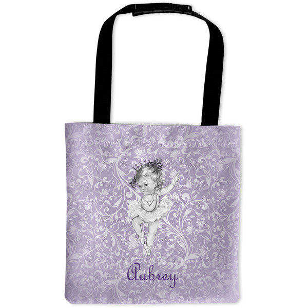 Custom Ballerina Auto Back Seat Organizer Bag (Personalized)