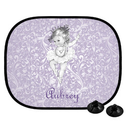 Ballerina Car Side Window Sun Shade (Personalized)